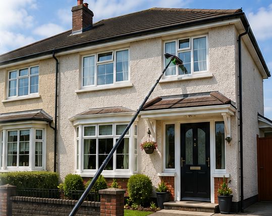 House window cleaning by CWB Cleaning Services